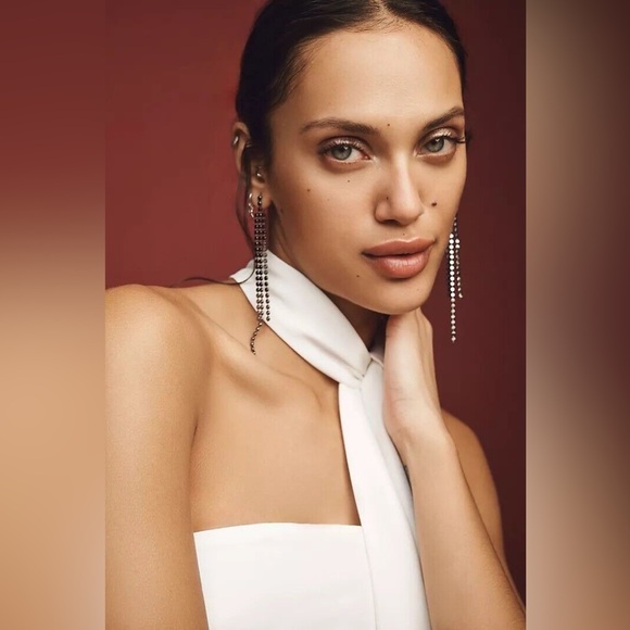 Anthropologie | Round Disc Drop Earrings - Picture 3 of 4